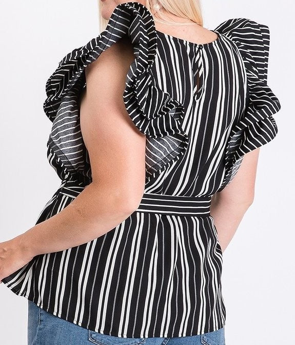 Top sin mangas en capas