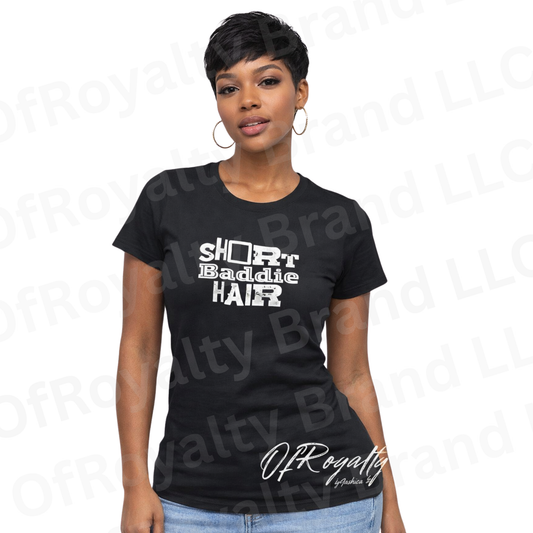 Short Hair Baddie Tee
