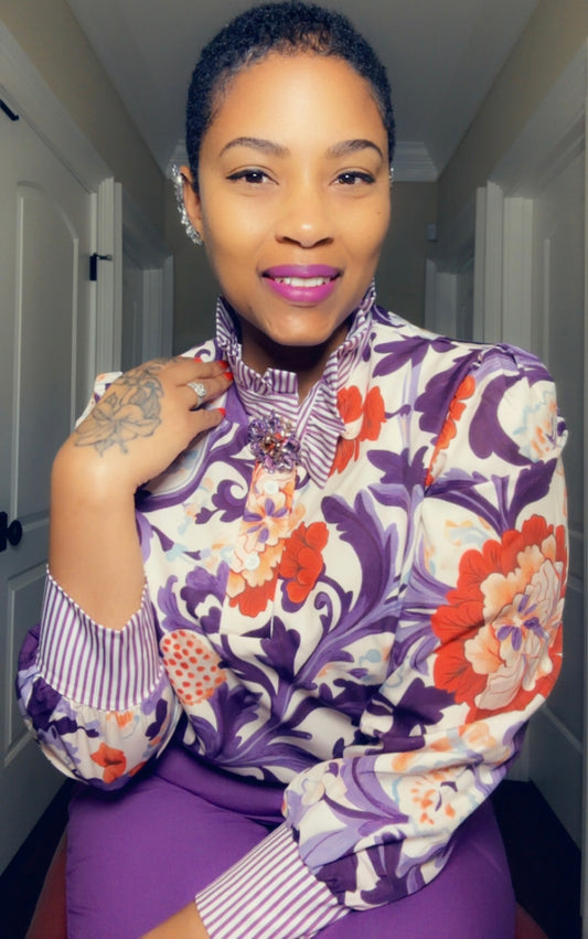 Floristry-Vintage Top