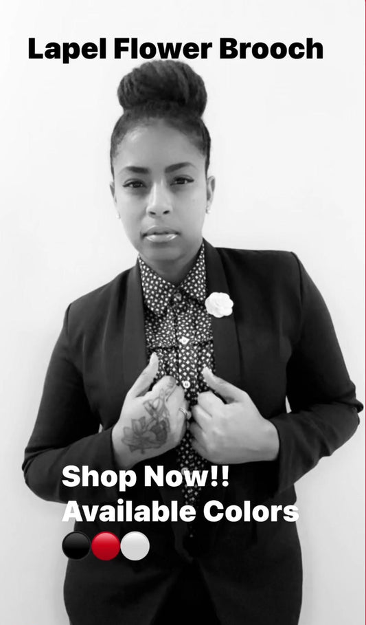 Flower Lapel Brooch