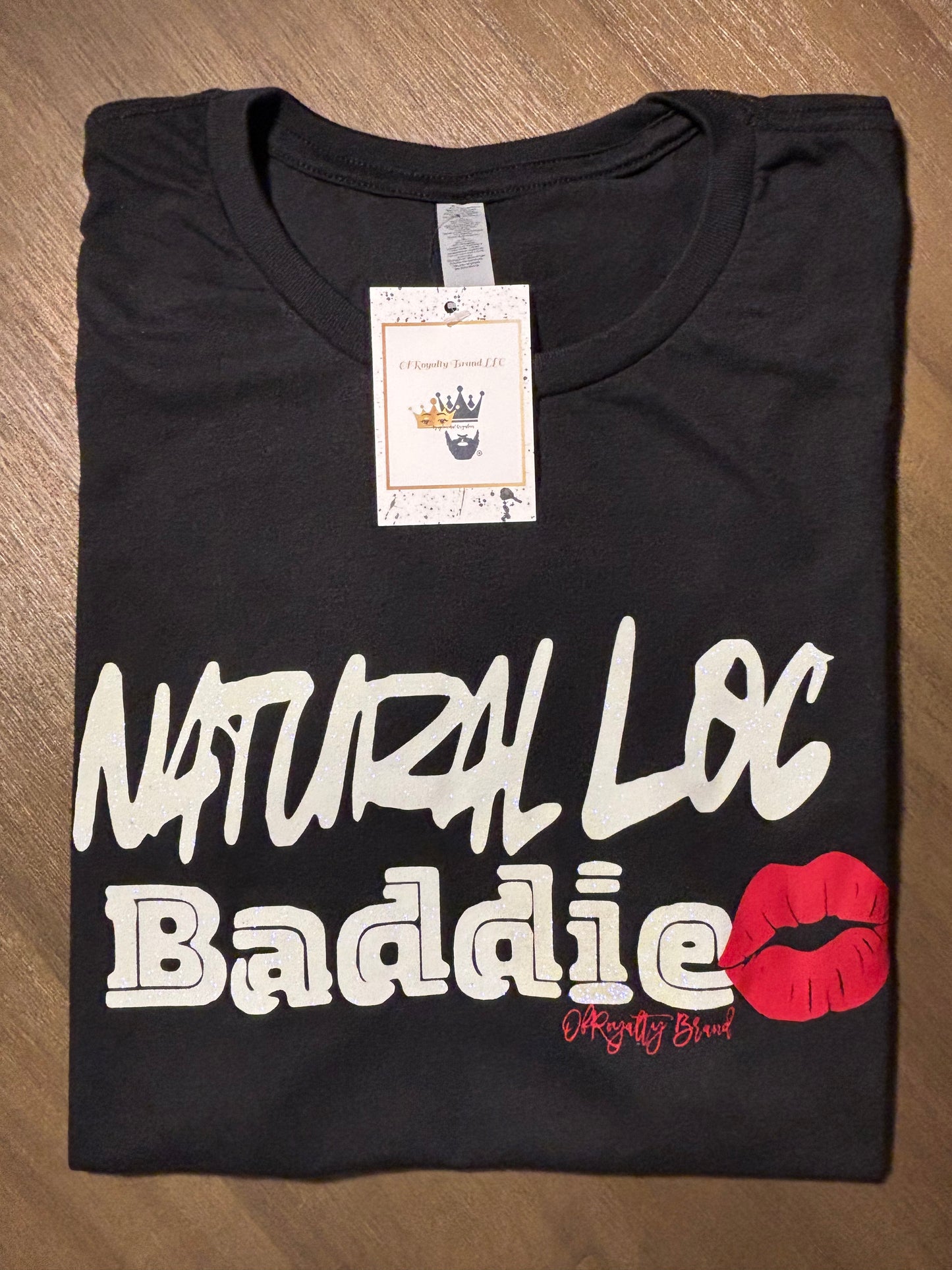 Natural Loc Baddie Tee