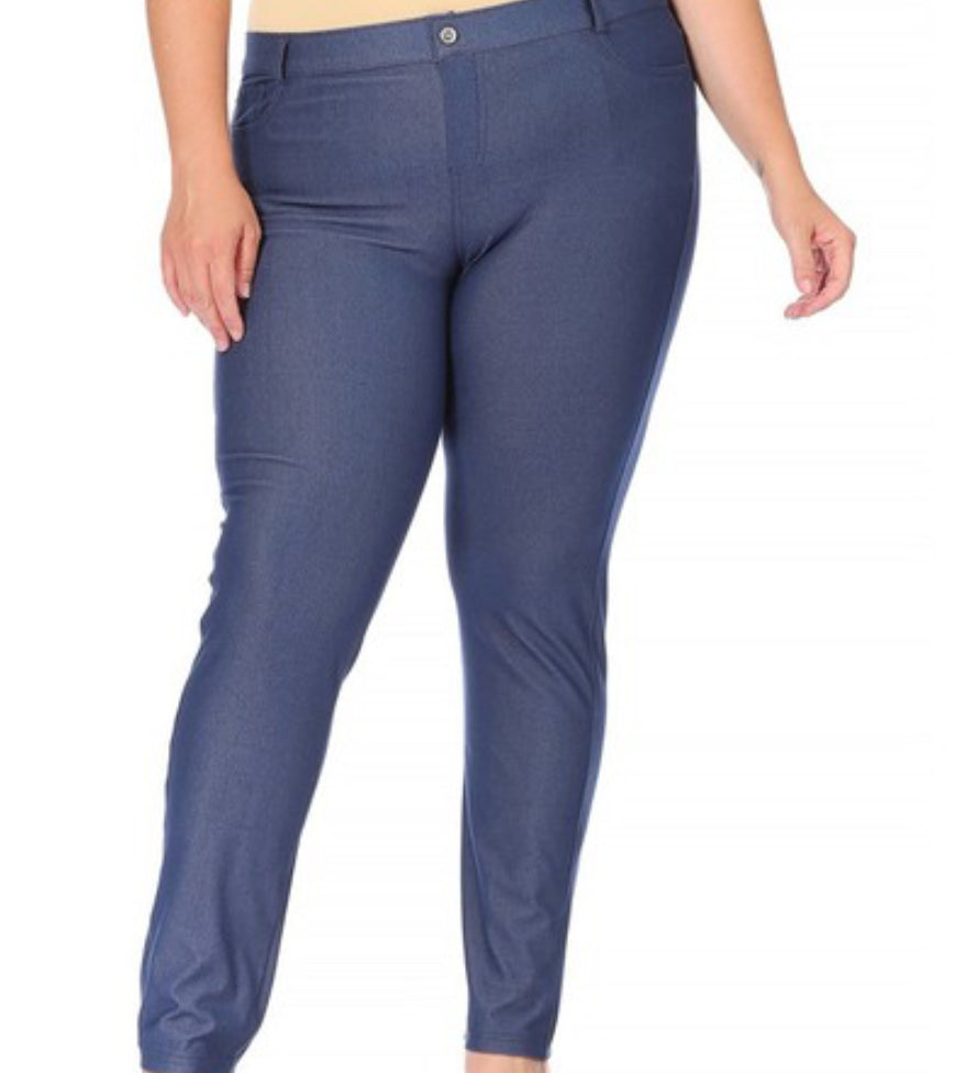 Jeggings Azul Denim