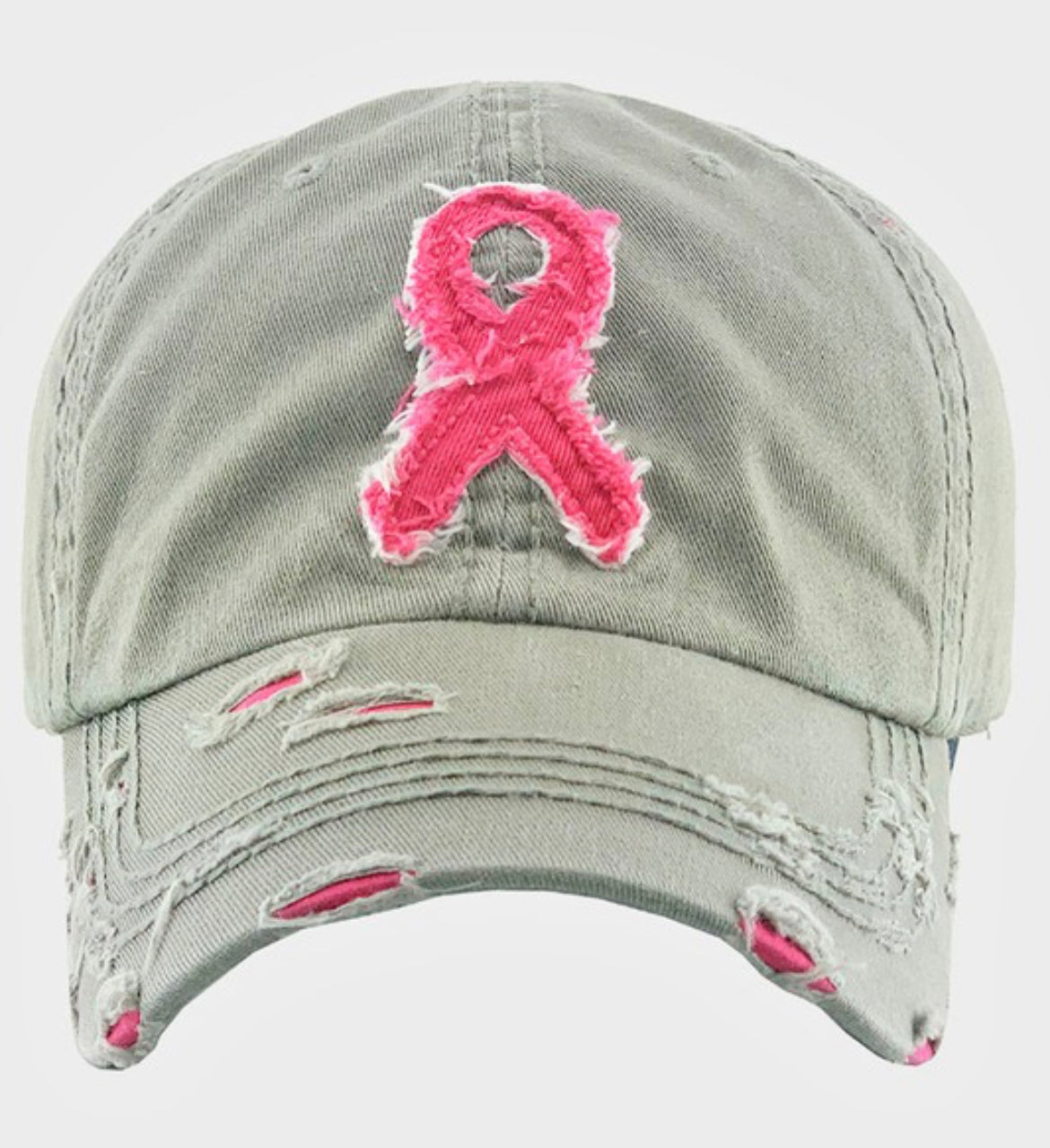 Pink Ribbon Baseball Cap