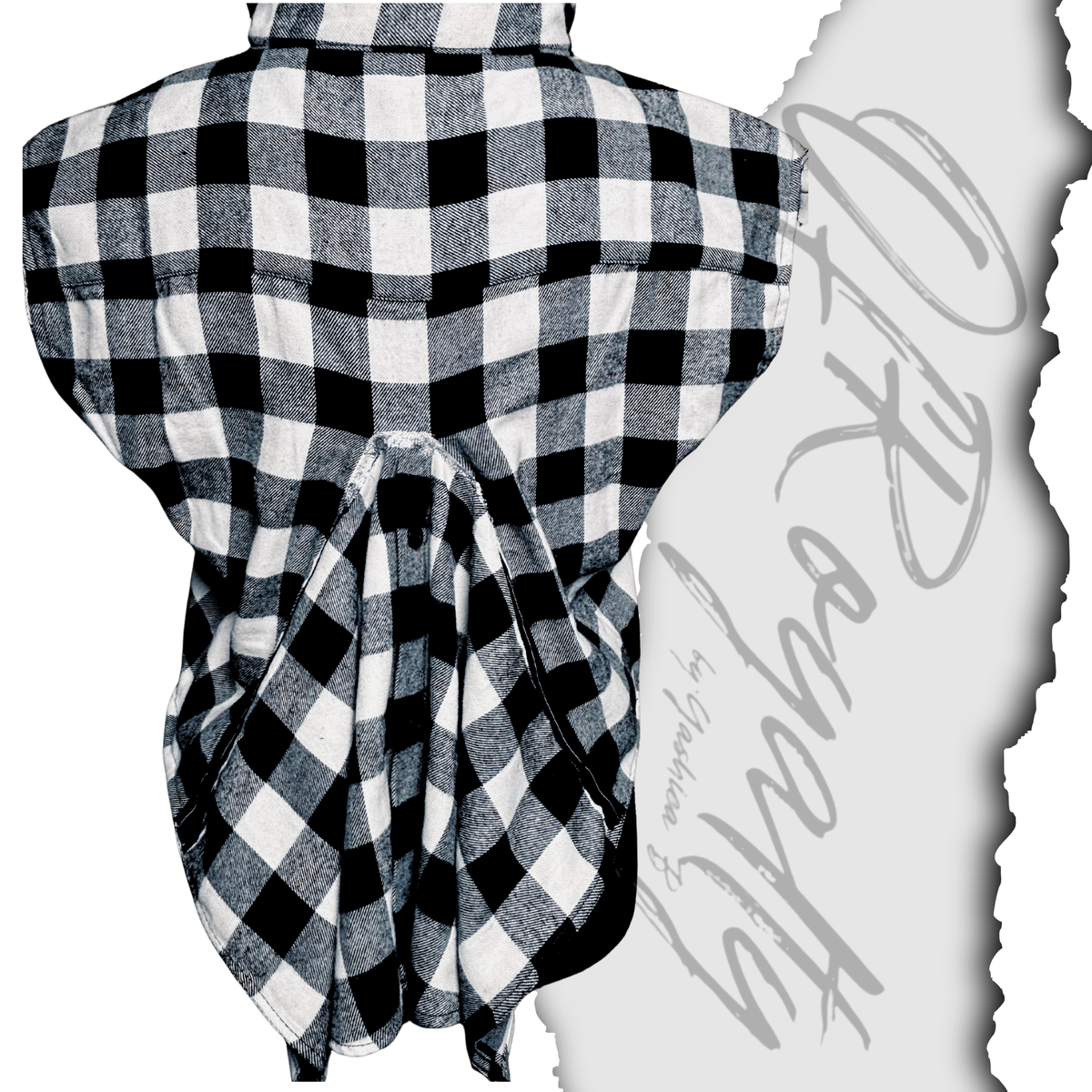 Plaid&Stripes Bustier