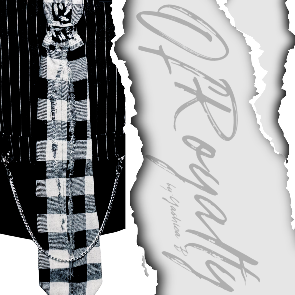 Plaid&Stripes Bustier