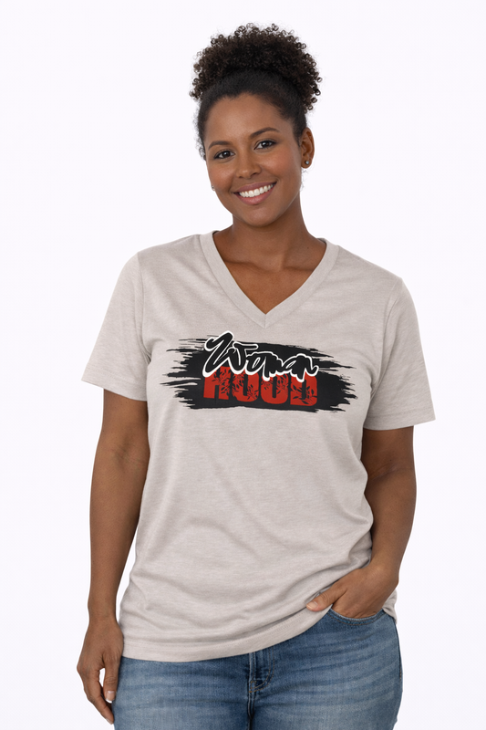 WomanHOODTee (V-neck)