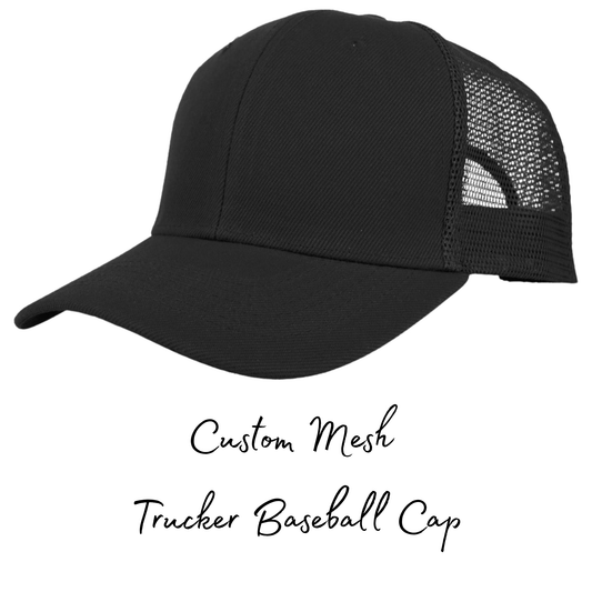 Custom Mesh Baseball Trucker Cap