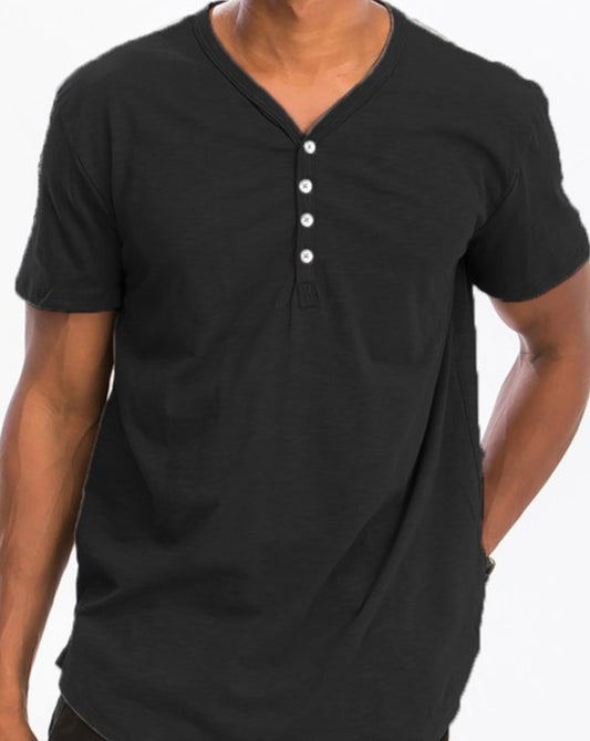 Henley Lounge Tee