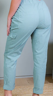 Cropped Cargo Pants